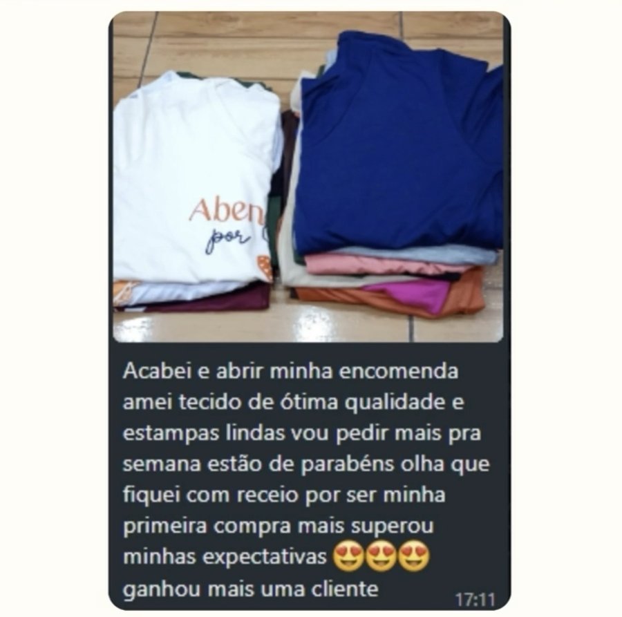 Depoimento de cliente Dona Eron Modas 5